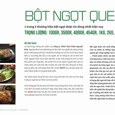 Bột ngọt Queen 2kg